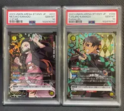 PSA 10 Nezuko Tanjiro Demon Slayer Kimetsu no Yaiba 2023 Union Arena #011 Set 2 - Image 1