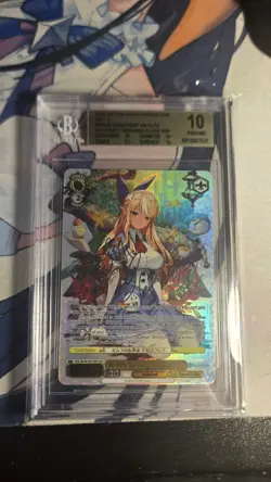 2023 WS HOLOLIVE VOL 2. #Holw104e013SSP An Elf's Tea Party Flare BGS 10 English - Image 1