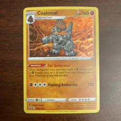 Coalossal SWSH054 Cosmos Holo - SWSH Promo Pokemon Card - NM - Image 1