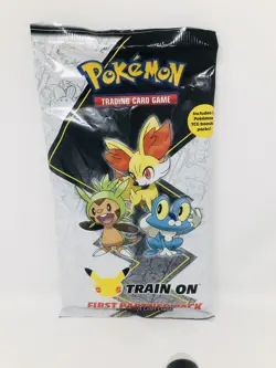 Pokemon TCG First Partner Pack - Kalos 3 Jumbo Cards + 2 Booster Packs 820650809637 - Image 1