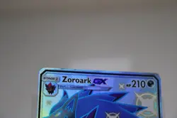 2019 Pokemon Hidden Fates Full Art Holo Promo Card: Zoroark GX (77a/73) - LP - Image 3
