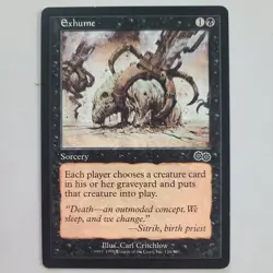 Magic the Gathering - Urza's Saga Exhume 1998 134 Common - Image 1