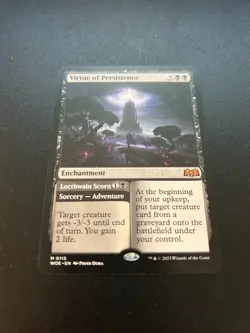 1x Virtue of Persistence NM Wilds of Eldraine WOE Magic Magic MTG - Image 1