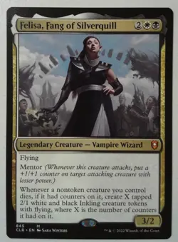 Felisa, Fang of Silverquill Mythic Rare* Magic MtG x1 CLB Baldur's Gate - Image 1