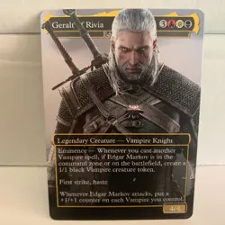 Edgar Markov - Geralt of Rivia - Signature Commander - Altered Art - Image 1