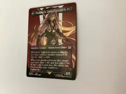 MTG Sephiroth, Fabled SOLDIER (Borderless) (Surge Foil) Final Fantasy Foil - Image 1