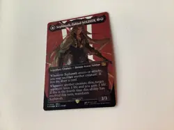 MTG Sephiroth, Fabled SOLDIER (Borderless) (Surge Foil) Final Fantasy Foil - Image 3