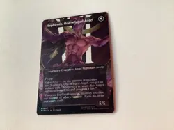 MTG Sephiroth, Fabled SOLDIER (Borderless) (Surge Foil) Final Fantasy Foil - Image 4