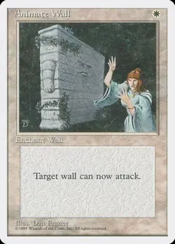 MTG - Animate Wall - 4th Edition - Magic the Gathering - Image 1