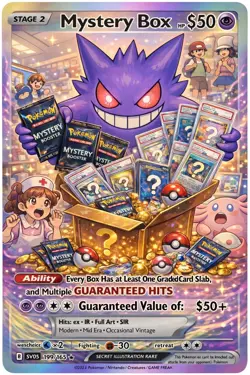 Pokemon LOADED Surprise Bag: Guaranteed Slabs + Custom Booster Packs + Hits - Image 3
