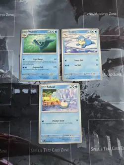 Walrein , Sealeo , Spheal Surging Sparks Regular Card Lot Pokemon NM - Image 2