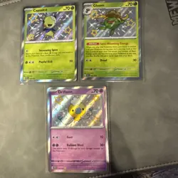 155/091 - 093/091 - 106/091 - Pokemon TCG Baby Shiny NM Card Rare Bundle of 3 - Image 1