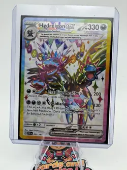 Hydreigon Ex 223/191 Ultra Rare – Pokemon TCG Scarlet & Violet: Surging Sparks - Image 1