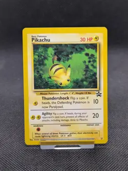 Pokemon Pikachu Black Star Promo WOTC 27 LP EXCELLENT - Image 1