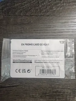 Gengar 050/088 Gamestop STAMPED - Perfect Order GAME STOP PROMO SEALED IN HAND - Image 5