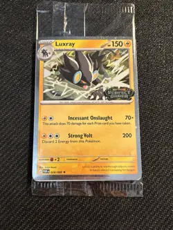 Pokemon Luxray 028/088 - Best Buy Perfect Order Stamped Promo - Sealed - NM - Image 1