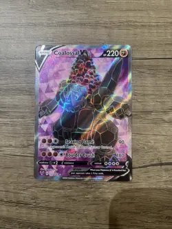 Coalossal V 173/185 Sword & Shield: Vivid Voltage Holo Pokemon TCG - Image 1