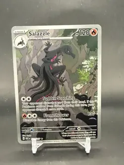 Pokemon Ascended Heroes TCG Salazzle 224/217 Illustration Rare NM - Image 1