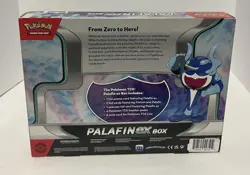 New Factory Sealed Pokemon TCG Palafin ex Box w/ 4 Booster Packs + 3 Promos - Image 2