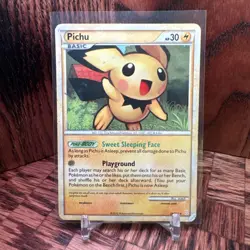 Pichu 28/123 – HeartGold & SoulSilver (Rare) - LP - 2010 Pokemon TCG - Image 1