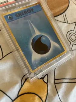 Pokemon TCG 2023 CLK Japanese Water Energy Holo PSA 9 Mint Classic Collection - Image 3