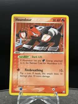 2004 Pokemon TEAM ROCKET RETURNS - #60 Houndour NM - Image 1