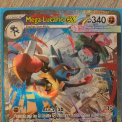 Mega Lucario ex (SIR) 179/132 - Pokemon TCG Mega Evolutions LP - Image 2