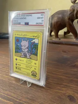 1998 POKEMON Ooyama's Mewtwo Vending Series II 1998 F.M - Image 3