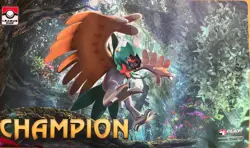 Pokemon TCG Decidueye League Cup Champion Playmat - Image 1