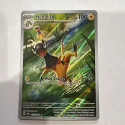 Pokemon Heliolisk 177/167 Sv06: Twilight Masquerade Holo 100 HP Illustration Ra… - Image 1