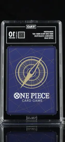 TAG 10 GEM MINT Shirahoshi EB01-057 Memorial Collection One Piece SR - Image 2