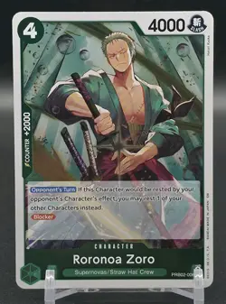 Roronoa Zoro (PRB02-006) Premium Booster -The Best- Vol. 2 One Piece TCG Foil - Image 1