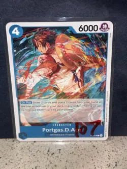 Bandai Portgas.D.Ace P-103 Promo Special One Piece CCG Character 6000 Power - Image 1