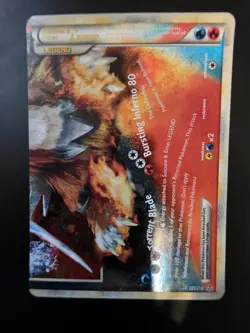 Suicune & Entei Legend (Bottom) 95/95 Unleashed Ultra Rare LP - Image 1