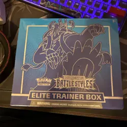 Pokemon Sword and Shield Battle Styles Elite Trainer Box Card Game 820650808357 - Image 1