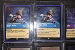 6 DISNEY LORCANA 1ST CHAPTER PLAY PROMOS TWO OF EACH MICKEY, HEIHEI, YZMA - Image 3