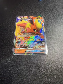 Pokemon Flareon GX SM171 Holo Black Star Promo Card NM Condition - Image 1