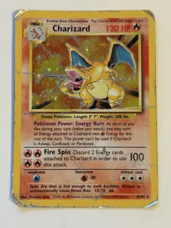 Pokemon TCG Charizard Celebrations Holo Card 4/102 - Image 1