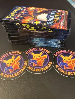 15 x Pokemon Shining Fates Sealed Booster Packs 10 Pokemon Cards Per Pack - Image 2