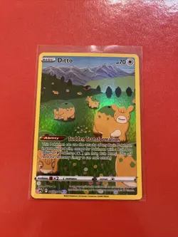 POKEMON CARD DITTO FULL ART GG22/GG70 ZENIT REGALE ENG - Image 1