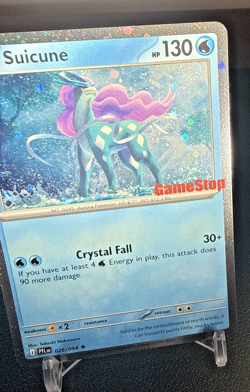 Suicune - Cosmos Holo GAMESTOP Promo w/ multi-swirls (#26/94) Pokemon Card - Image 4