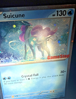 Suicune - Cosmos Holo GAMESTOP Promo w/ multi-swirls (#26/94) Pokemon Card - Image 5