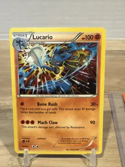 Lucario XY140 XY Promos 2016 Promo Holo Rare Holofoil Pokemon TCG Card - Image 3