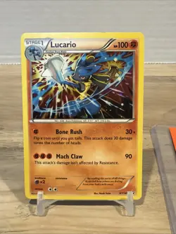 Lucario XY140 XY Promos 2016 Promo Holo Rare Holofoil Pokemon TCG Card - Image 4
