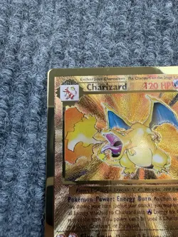 Pokemon Card Charizard 4/102 Gold Metal Celebrations UPC 25th Anniversary - Image 4