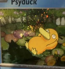 Pokemon Psyduck 007 Mega Evolution Promo Holo Card. Single SWIRL! 😵‍💫 - Image 2