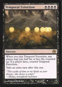 Temporal Extortion - Medium Play MTG Planar Chaos - Image 1