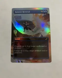 Katara's Reversal (# 63) MTG Avatar - BORDERLESS - FOIL - NM - Image 1