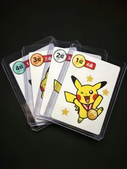 Pikachu 1st Place gold medal Pokemon Center Red Team Karuta Japanese NM/M LOT - Image 1