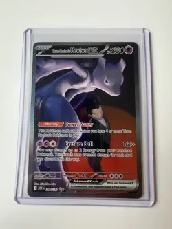 Pokemon TCG Team Rocket’s Mewtwo ex 281/217 SIR - Ascended Heroes - Image 1